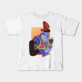 Colonel on Vacay Kids T-Shirt